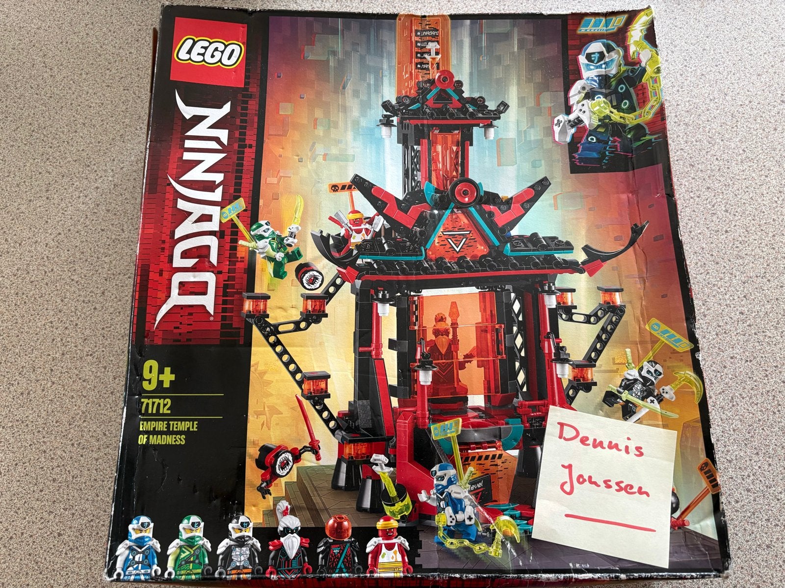 Lego Ninjago 71712 Empire Tempel der Waanzin - Nieuw, Lego, Nieuw, Ophalen of Verzenden, Compleet