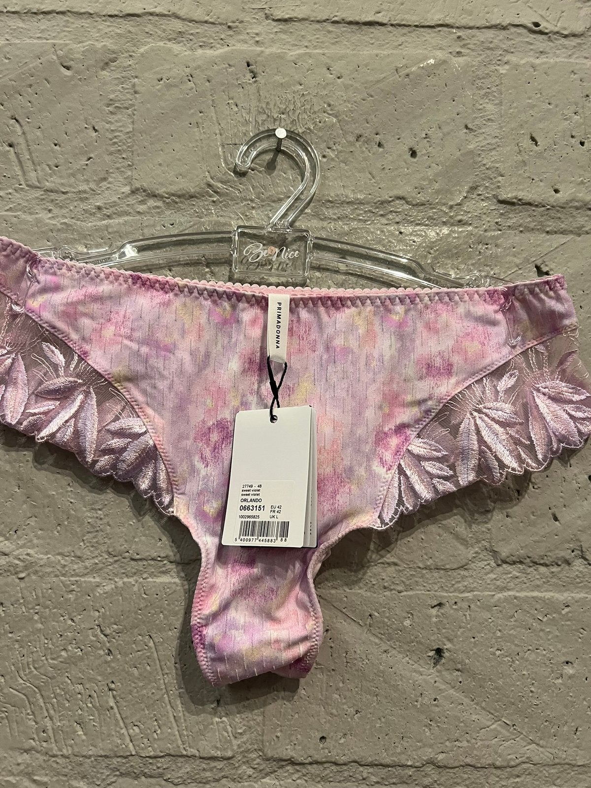 Prima Donna luxe string maat 42 NIEUW!! Nu €25,-, Kleding | Dames, Ondergoed en Lingerie, Ophalen of Verzenden, String
