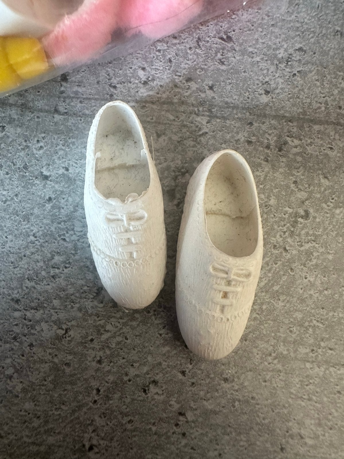 Sindy jaren 60 Vintage Barbie Schoenen - Wit, Ophalen of Verzenden, Gebruikt