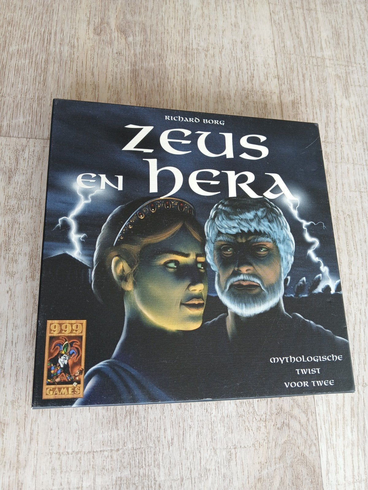 999 Games Zeus en Hera bordspel - Zo goed als nieuw, Een of twee spelers, Ophalen of Verzenden, Zo goed als nieuw, 999 Games