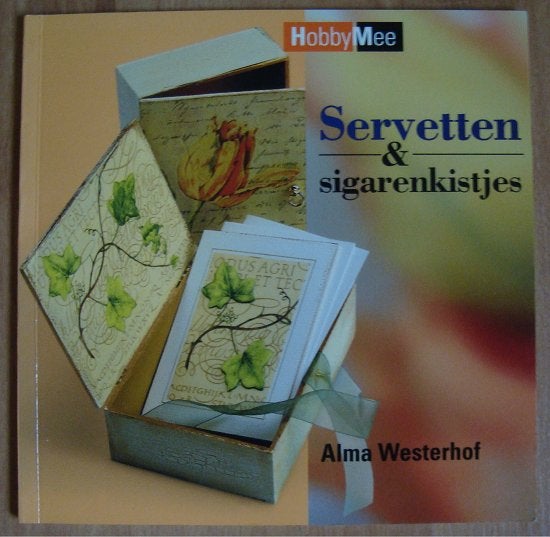 Servetten en (sigaren)kistjes - Alma Westerhof, Alma Westerhof, Ophalen of Verzenden, Zo goed als nieuw, Overige onderwerpen