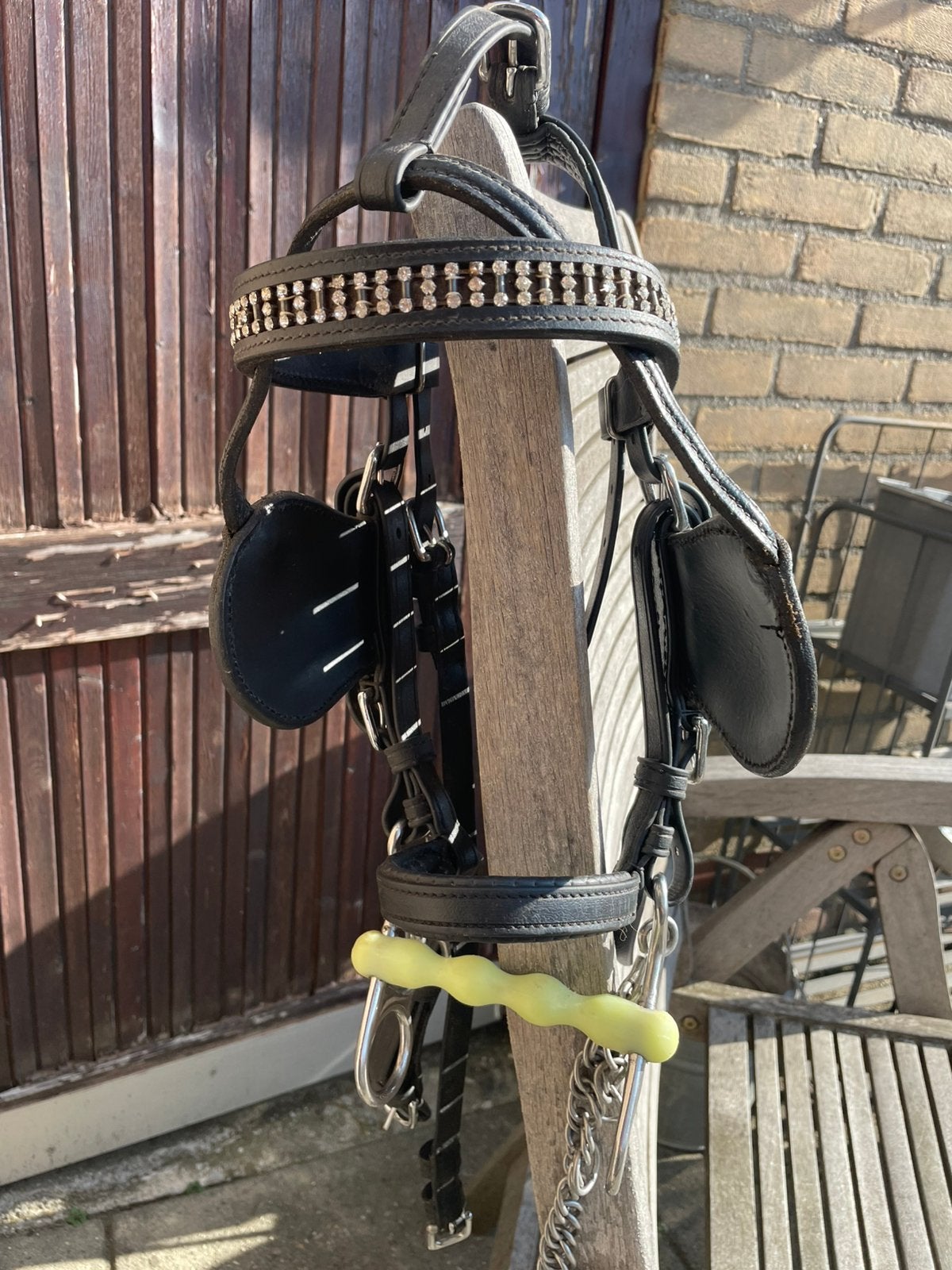 Menhoofdstel ideal equestrian eurotech mini shetland, Dieren en Toebehoren, Ideal Equestrian, Hoofdstel, Inclusief bit, Mini