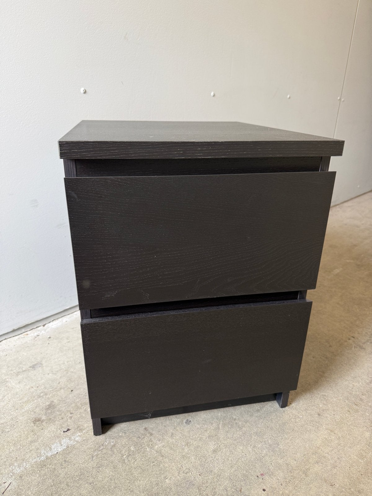 Ikea Malm ladekast - donkerbruin - Zeer goede staat, Ophalen, Minder dan 50 cm, 1 of 2 laden, Zo goed als nieuw