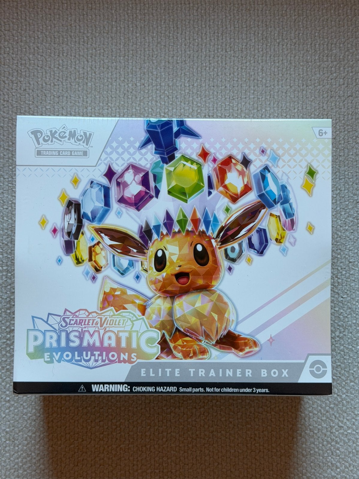Pokémon TCG: Scarlet & Violet Prismatic Evolutions ETB, Ophalen of Verzenden, Nieuw, Boosterbox