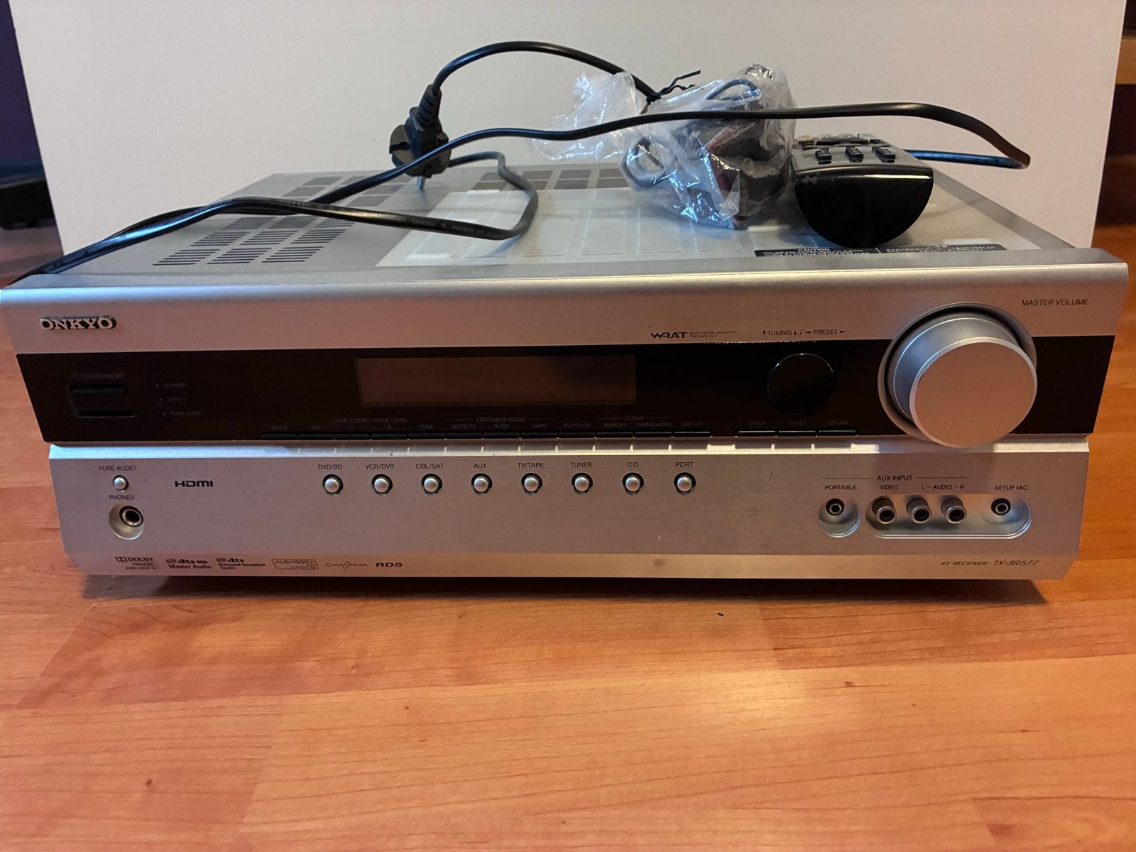 Onkyo AV Receiver - Versterker met HDMI, Ophalen, Gebruikt, 60 tot 120 watt, Onkyo