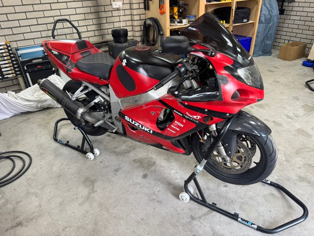 Complete Suzuki GSX-R 750 600 2001 t/m 2003 in onderdelen, Motoren, Ophalen, Gebruikt