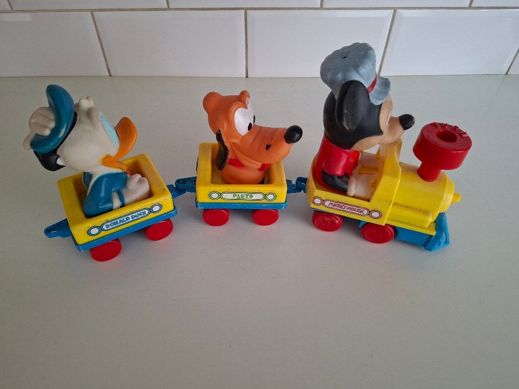 Walt Disney opwindtrein, Verzamelen, Disney, Gebruikt, Beeldje of Figuurtje, Overige figuren, Ophalen of Verzenden
