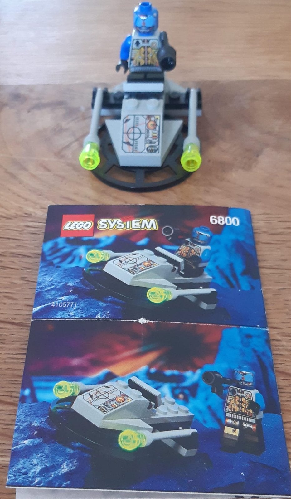 Lego System 6800 Cyber Blaster met instructies, Gebruikt, Overige thema's, Lego, Ophalen of Verzenden