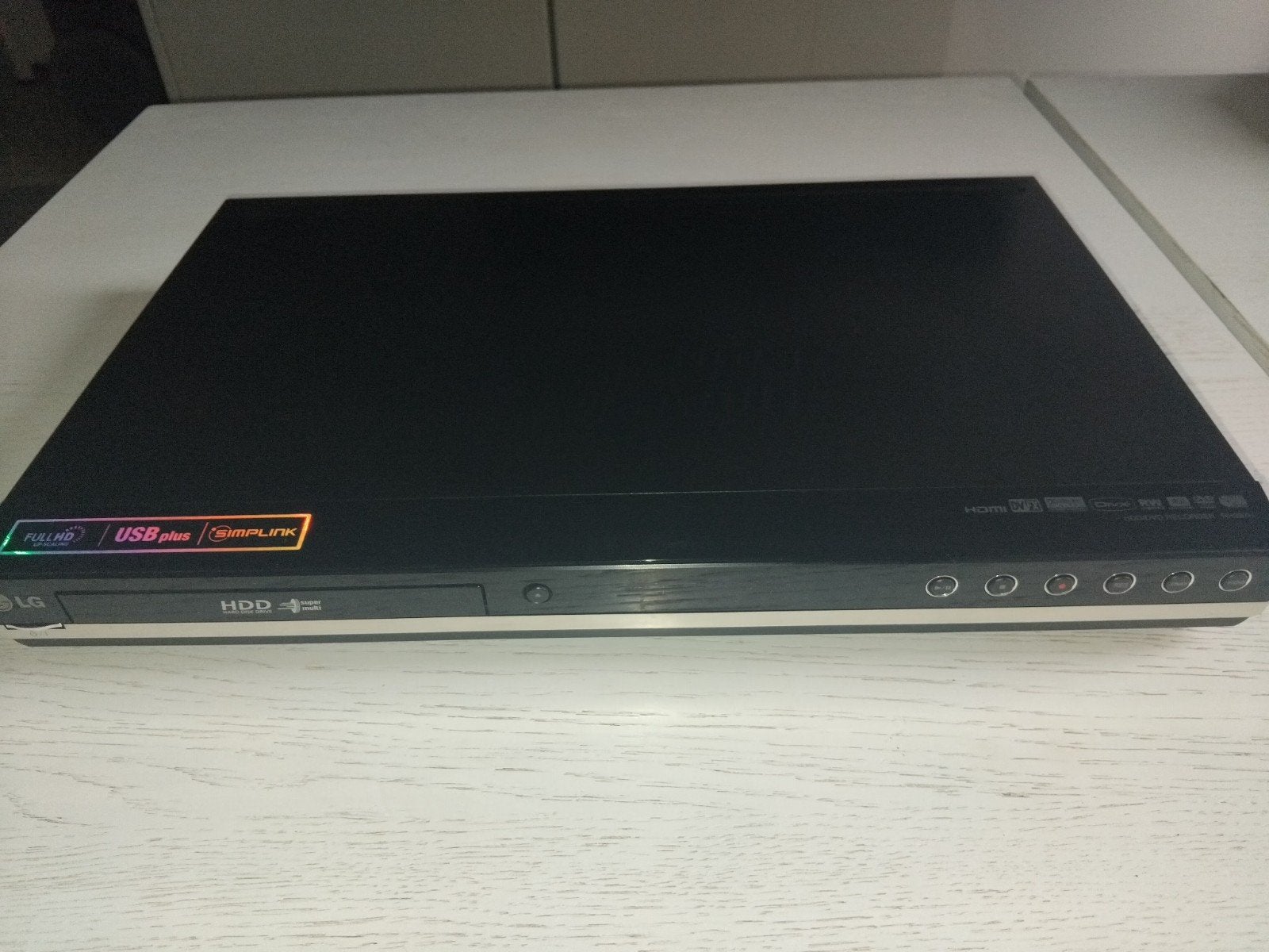 LG RH387H HDD/DVD Recorder met Full HD Up-Scaling, Audio, Tv en Foto, Ophalen, Gebruikt, Met harddisk, Dvd-recorder
