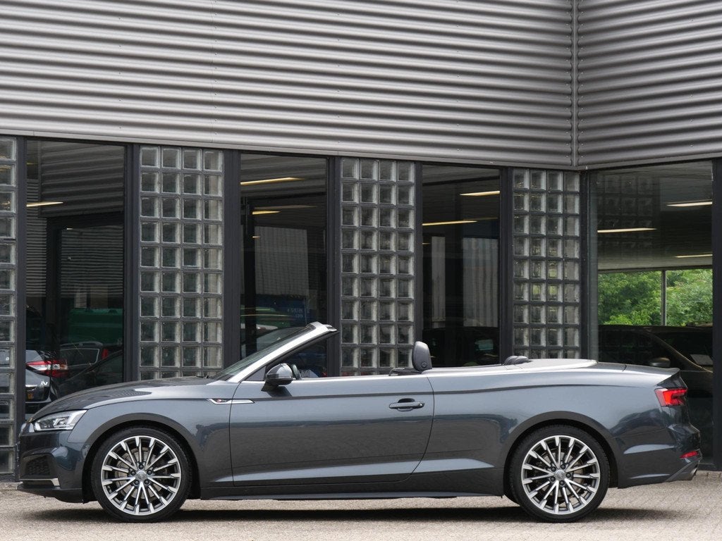 Audi A5 CABRIOLET 2.0TFSi SPORT/ S-LINE/ CAMERA/ 19INCH/ NL-, Auto's, Audi, Gebruikt, Euro 6, 4 stoelen, Origineel Nederlands