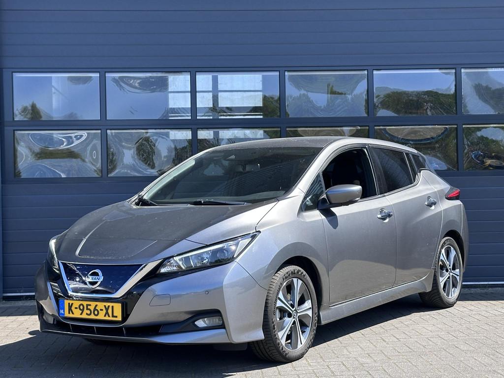NISSAN LEAF N-CONNECTA 40 KWH (90% SOH) I AUTOMAAT I NAVIGAT, Auto's, Nissan, Gebruikt, Huisgarantie, Origineel Nederlands, Leaf