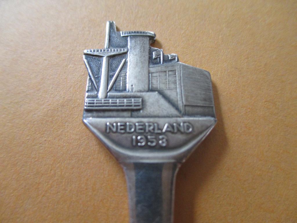 Lepeltje Nederland 1958 , Pain Expo Brood, Verzenden, Zo goed als nieuw