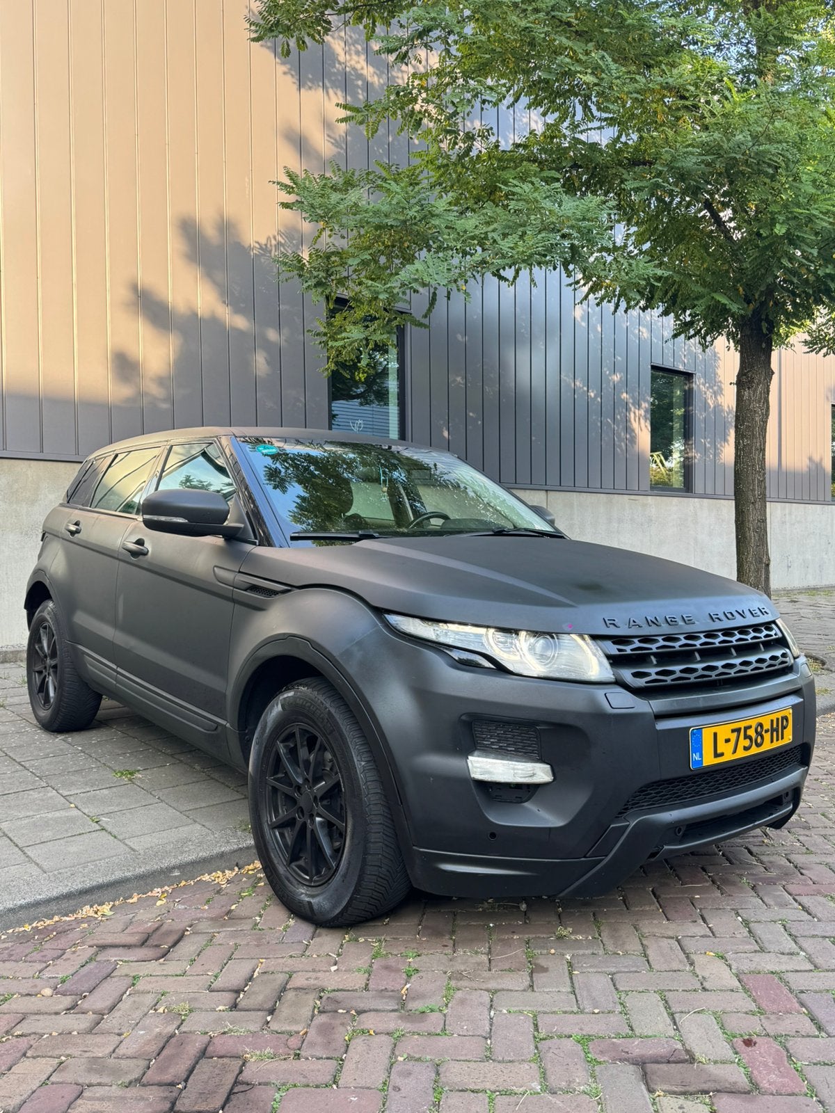 Land Rover Range Rover Evoque 2.2 ED4 2WD 2012 Geel, Auto's, Euro 5, Beige, Geel, Bedrijf