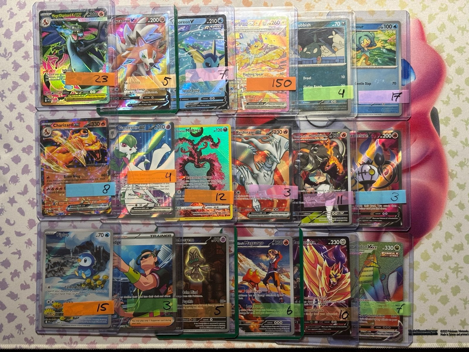 Grote collectie Pokémon kaarten - Diverse zeldzaamheden, Ophalen of Verzenden, Gebruikt, Meerdere kaarten, Foil