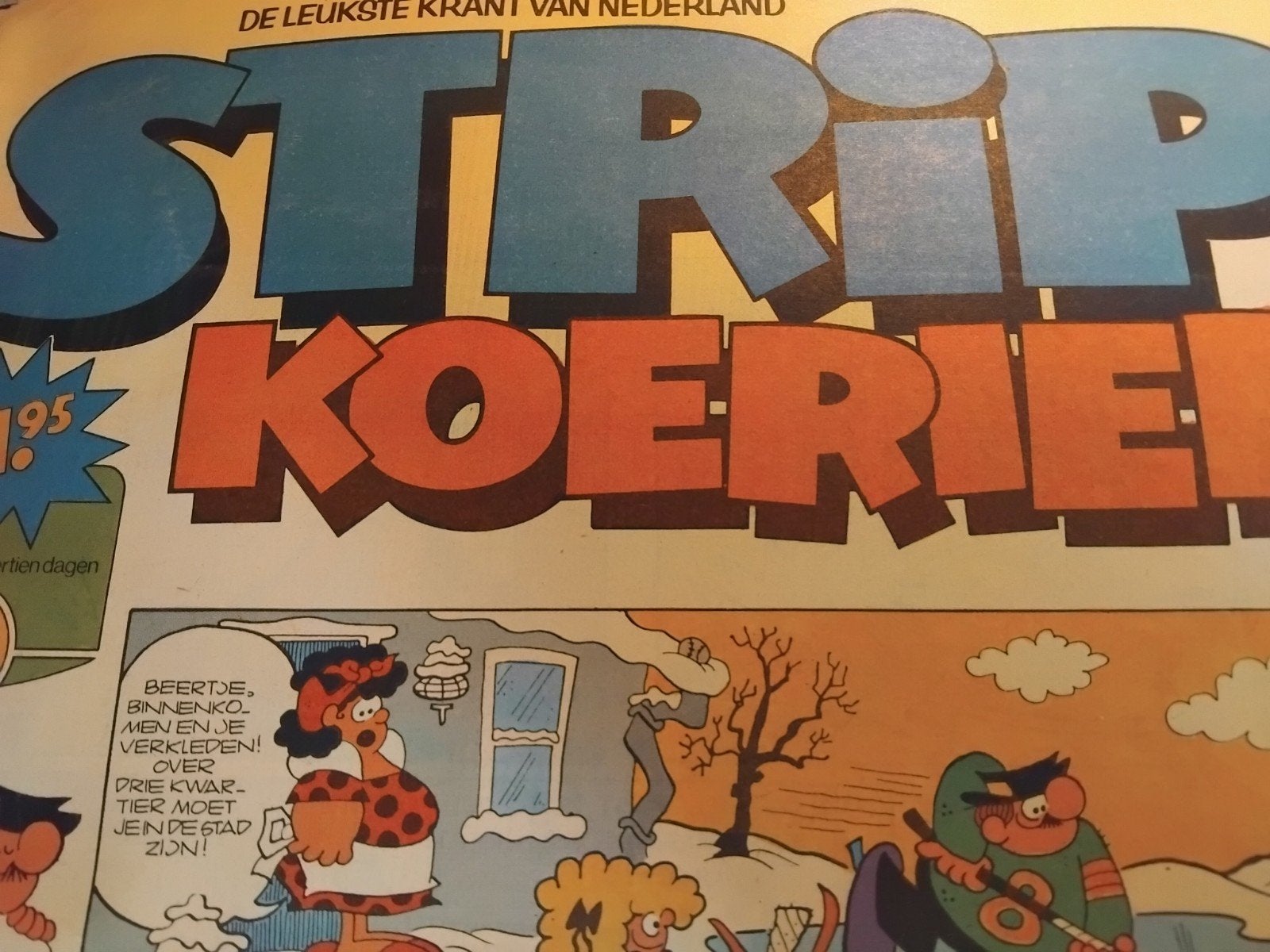 Stripkoerier -  strips (Popeye, Felix de Kat, Roedoog), Ophalen of Verzenden, Gelezen