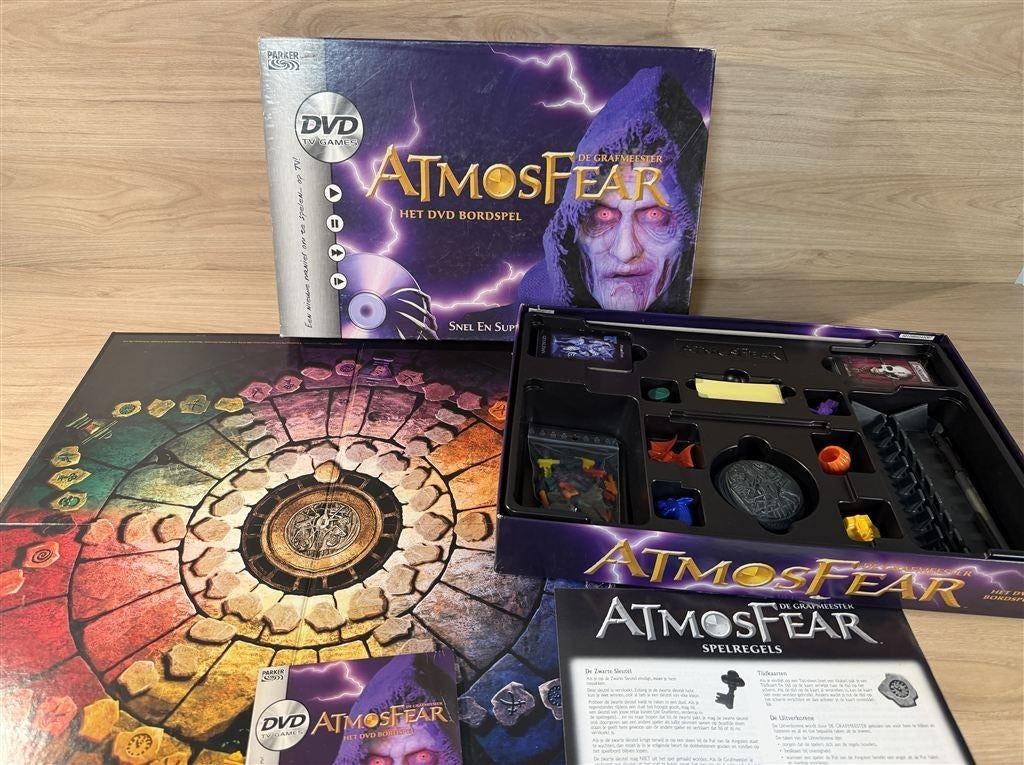 Atmosfear DVD - s6135, Hobby en Vrije tijd, Gezelschapsspellen | Bordspellen, Verzenden, Zo goed als nieuw