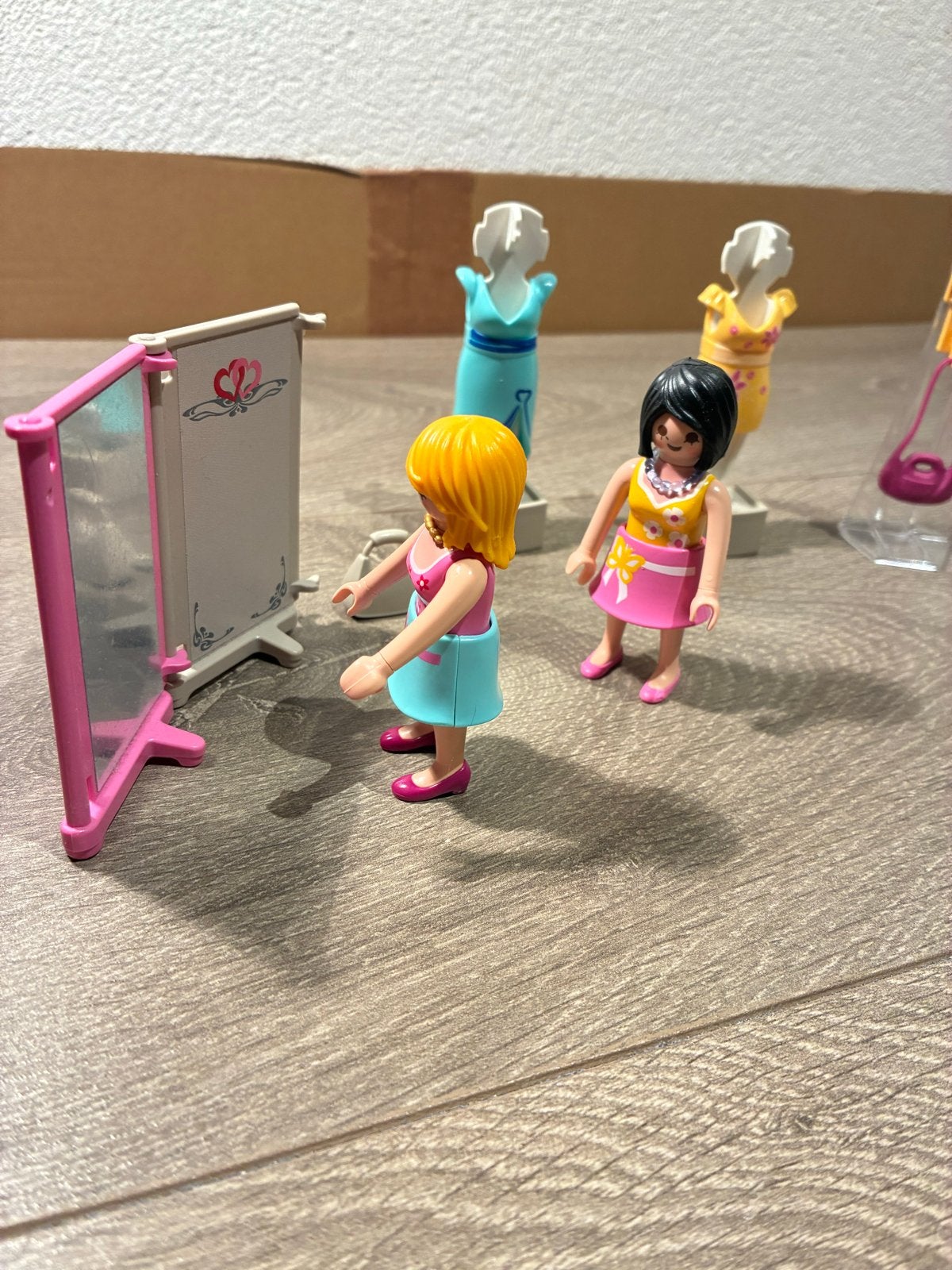 Playmobil 5611 Fashion Boutique Koffer - Zo goed als nieuw, Complete set, Overige typen, Ophalen of Verzenden, Zo goed als nieuw