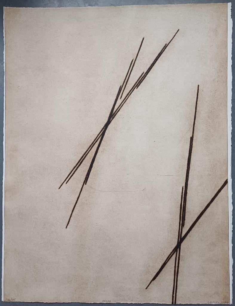 Dick Cassée - Inish - gesigneerde droge naald ets, Ophalen of Verzenden