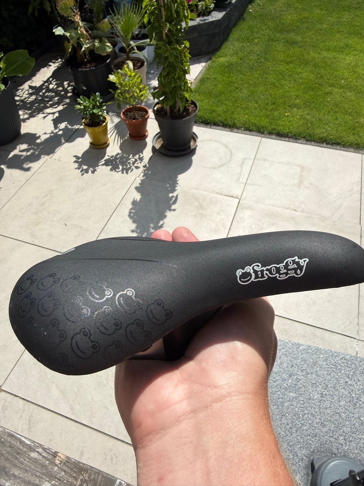 Zo goed als nieuw zadel voor kinderfiets - Froggy, Ophalen of Verzenden, Zo goed als nieuw, Kinderfiets, Zadel