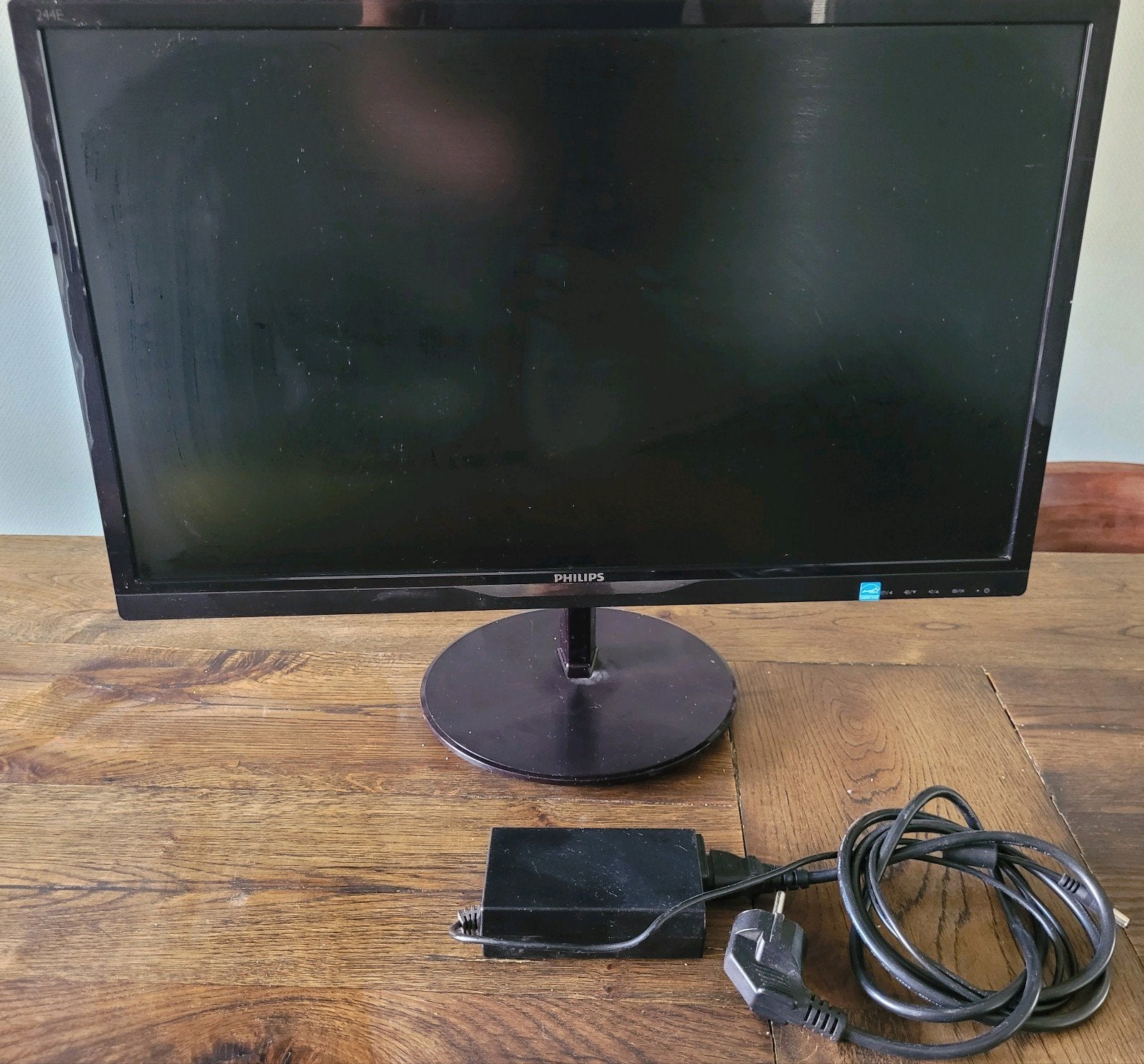 Philips 24 inch monitor 244E5Q - 2 x HDMI, Computers en Software, Monitoren, Ophalen, Philips, Gebruikt, IPS