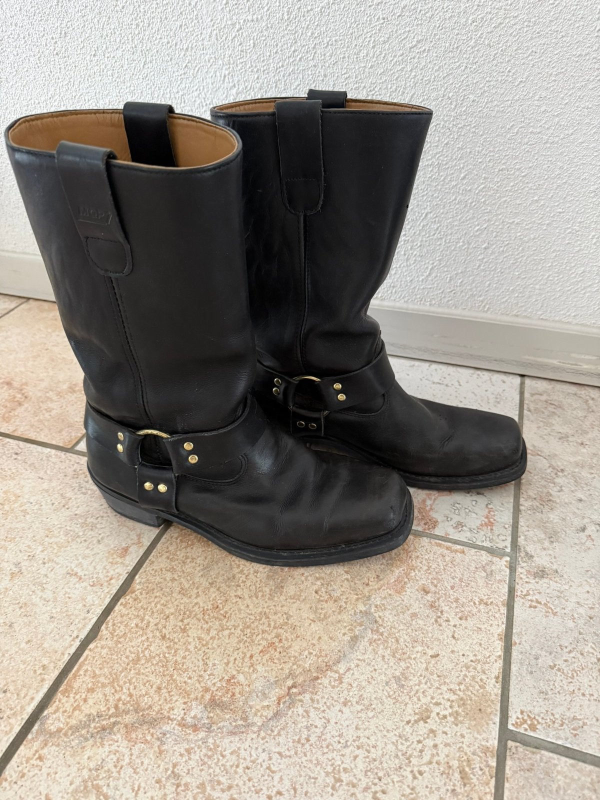 Biker motorlaars cowboy maat 44, Ophalen of Verzenden, Tweedehands, Laarzen