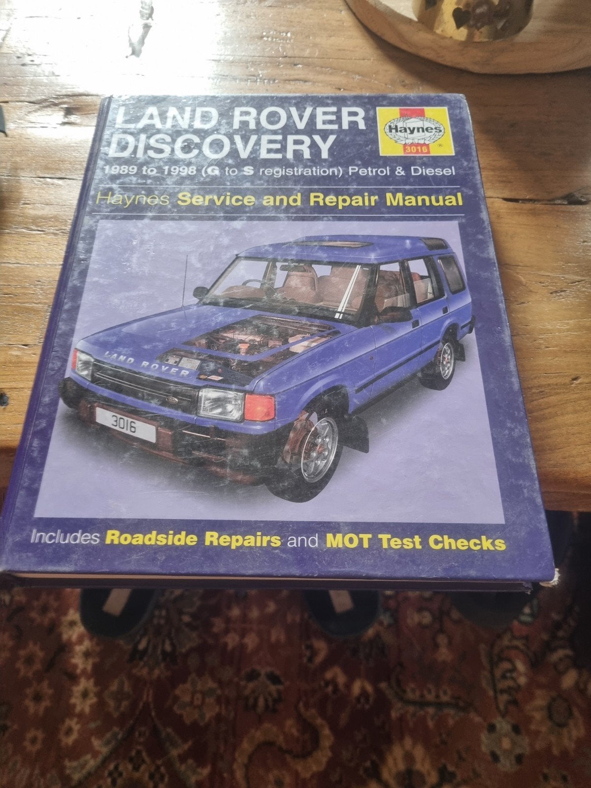 Haynes Land Rover discovery 1989 tot 1998, Ophalen, Gelezen, Overige merken
