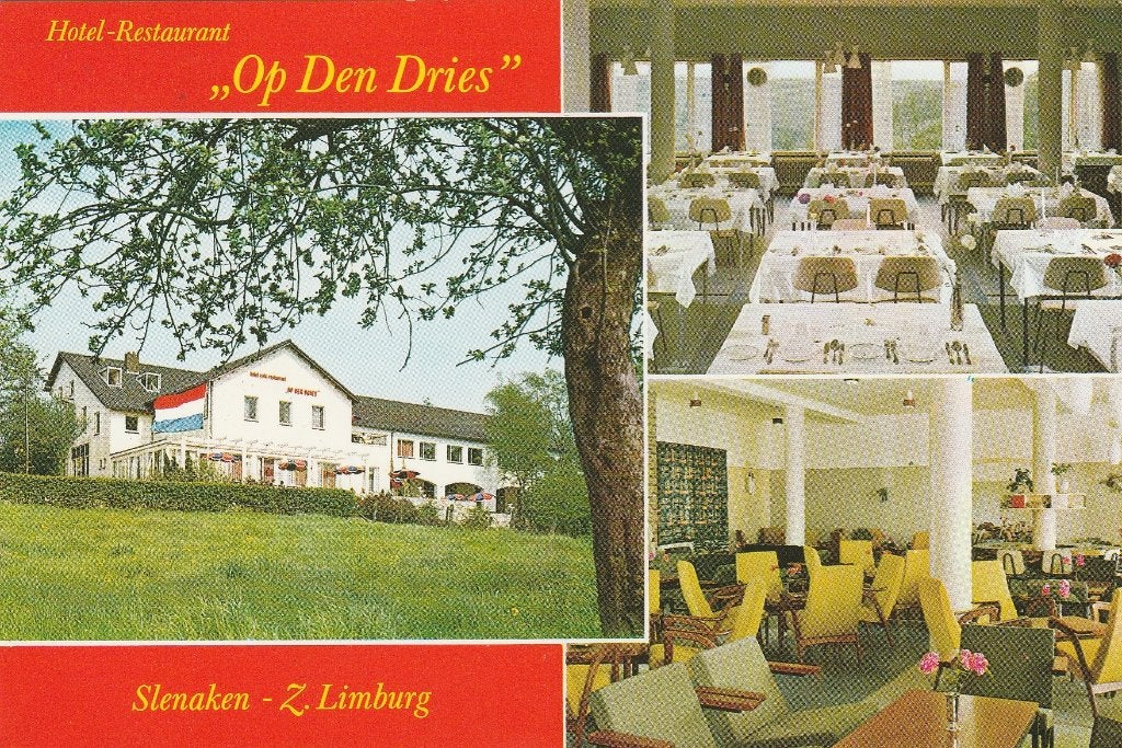 SLENAKEN Hotel Restaurant Op Den Dries, Verzenden, 1960 tot 1980, Gelopen, Limburg