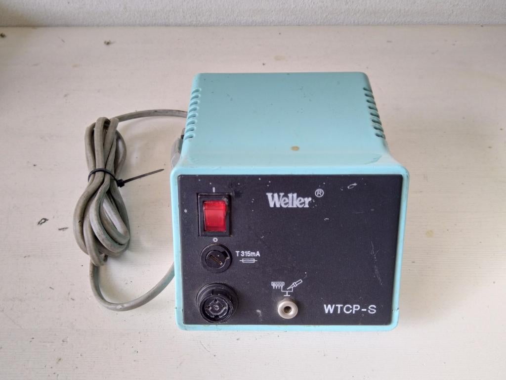 Weller soldeerstation WTCP-S, Hobby en Vrije tijd, Elektronica-componenten, Ophalen of Verzenden, Gebruikt
