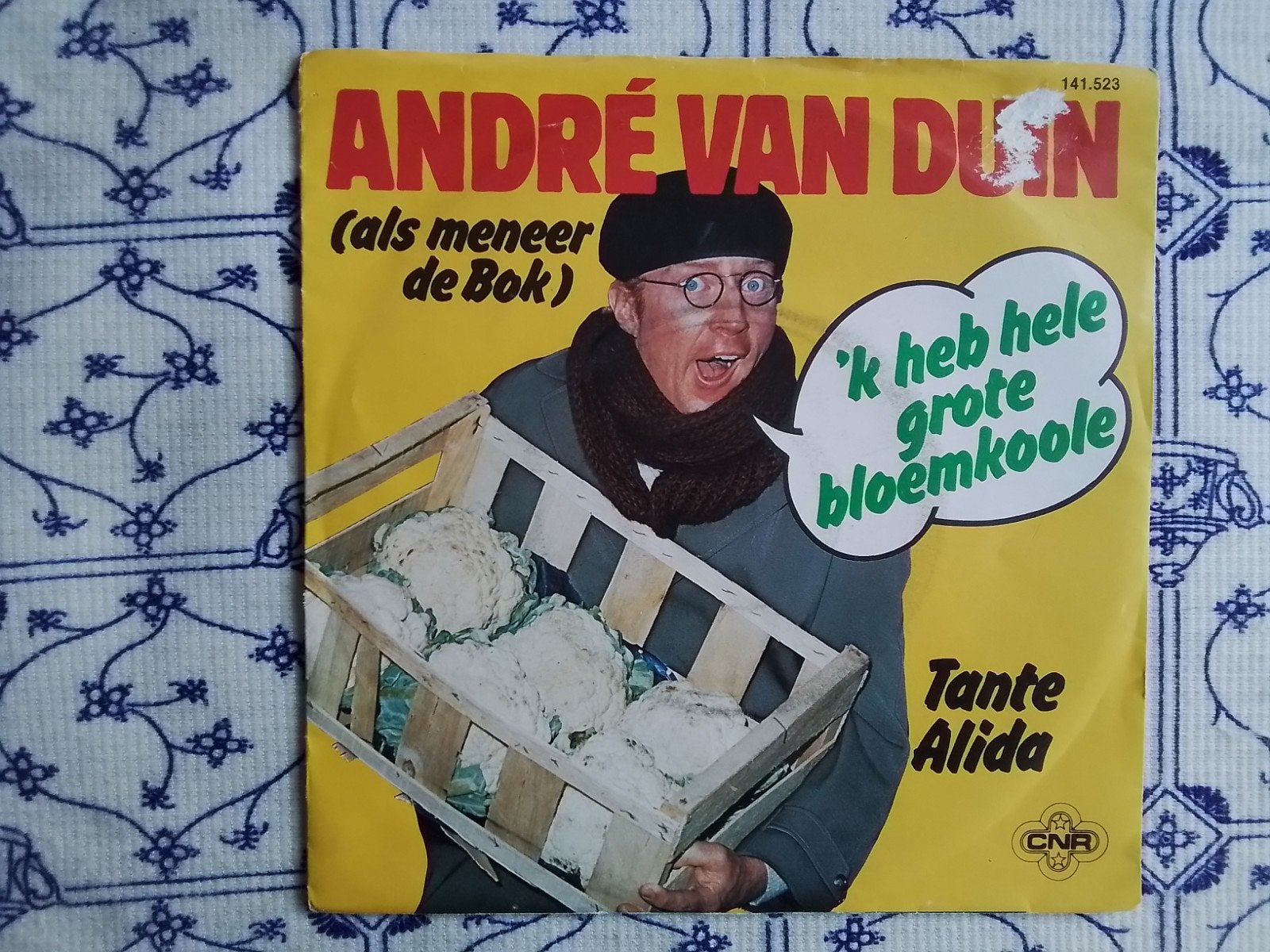Andre van duin           'K heb hele grote bloemkoole, Cd's en Dvd's, Vinyl Singles, Ophalen of Verzenden, Zo goed als nieuw, 7 inch