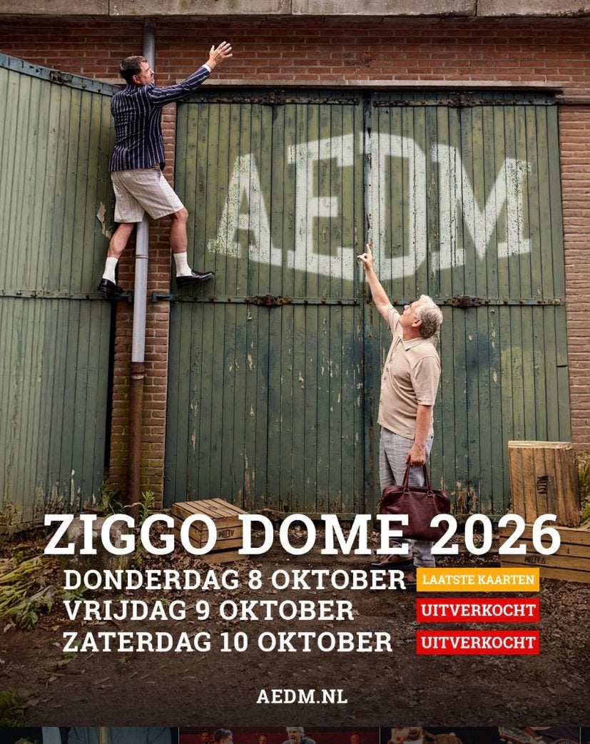 2 Kaartjes Acda en de Munnik Goud 1e ring 9 oktober, Drie personen of meer, Oktober, Overige typen