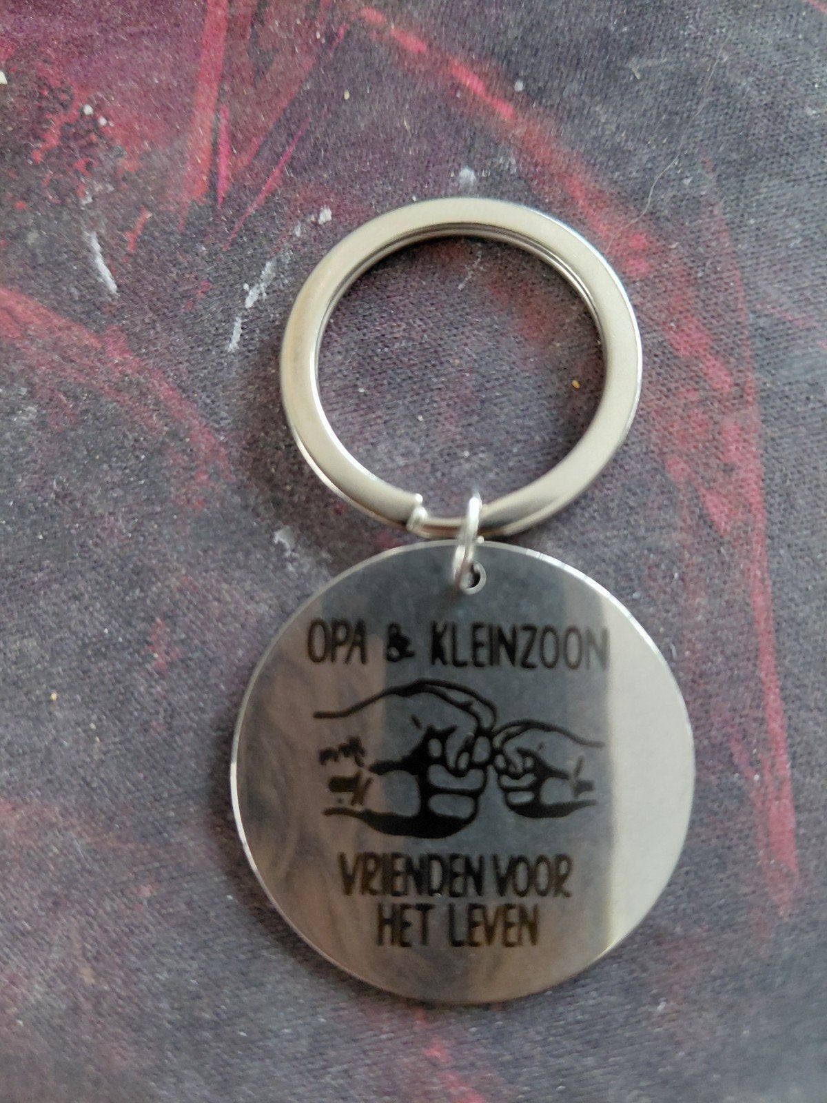 Sleutelhanger opa/kleinzoon, Ophalen of Verzenden, Nieuw