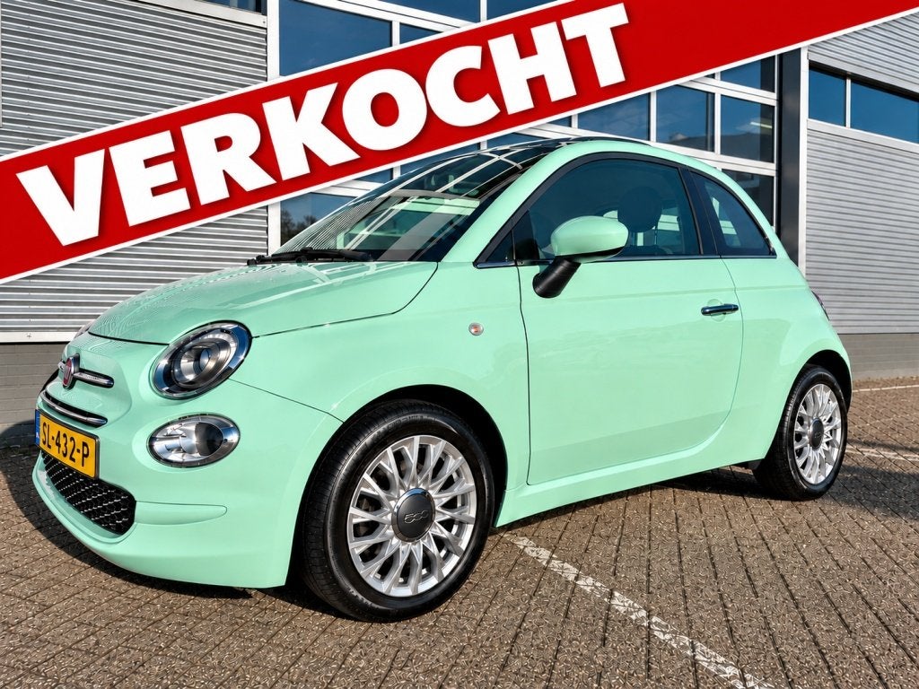 FIAT 500 TwinAir Turbo Airco, Panoramadak, Cruise, Elektrische ramen, Stof, Gebruikt, 31 €/maand