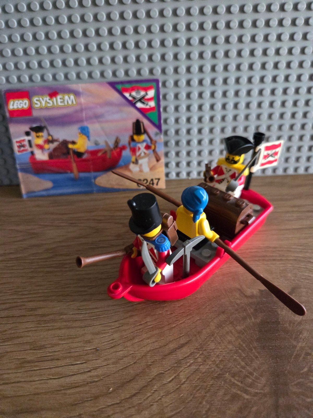 Lego Piraten set 6247 Bounty Boat, Gebruikt, Lego, Inclusief instructies, Complete set