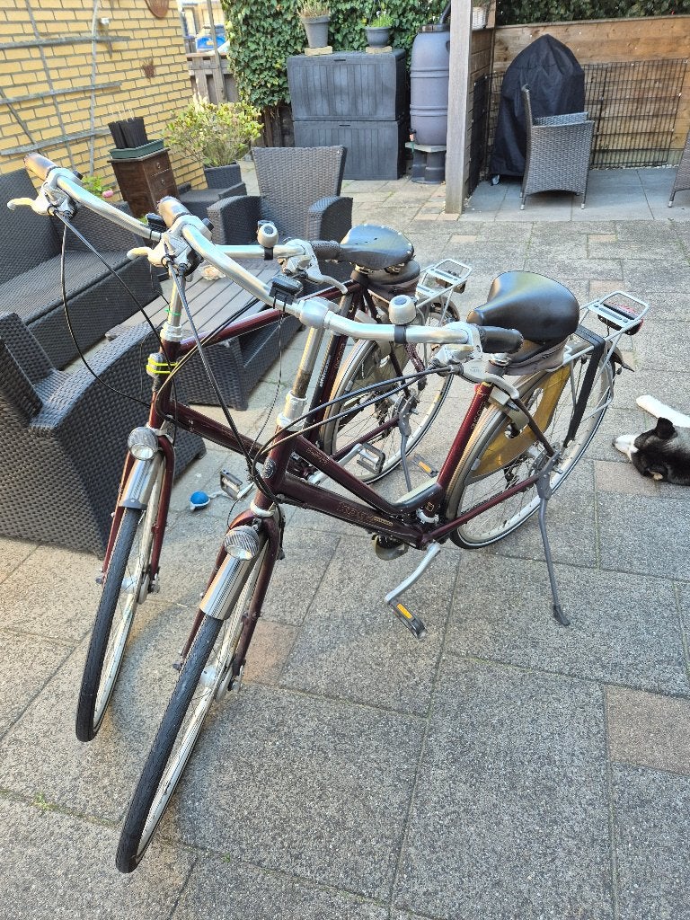 Koga Miyata Grandtour Dames en heren fietsen, Gebruikt, Versnellingen, 57 tot 61 cm, Trommelrem