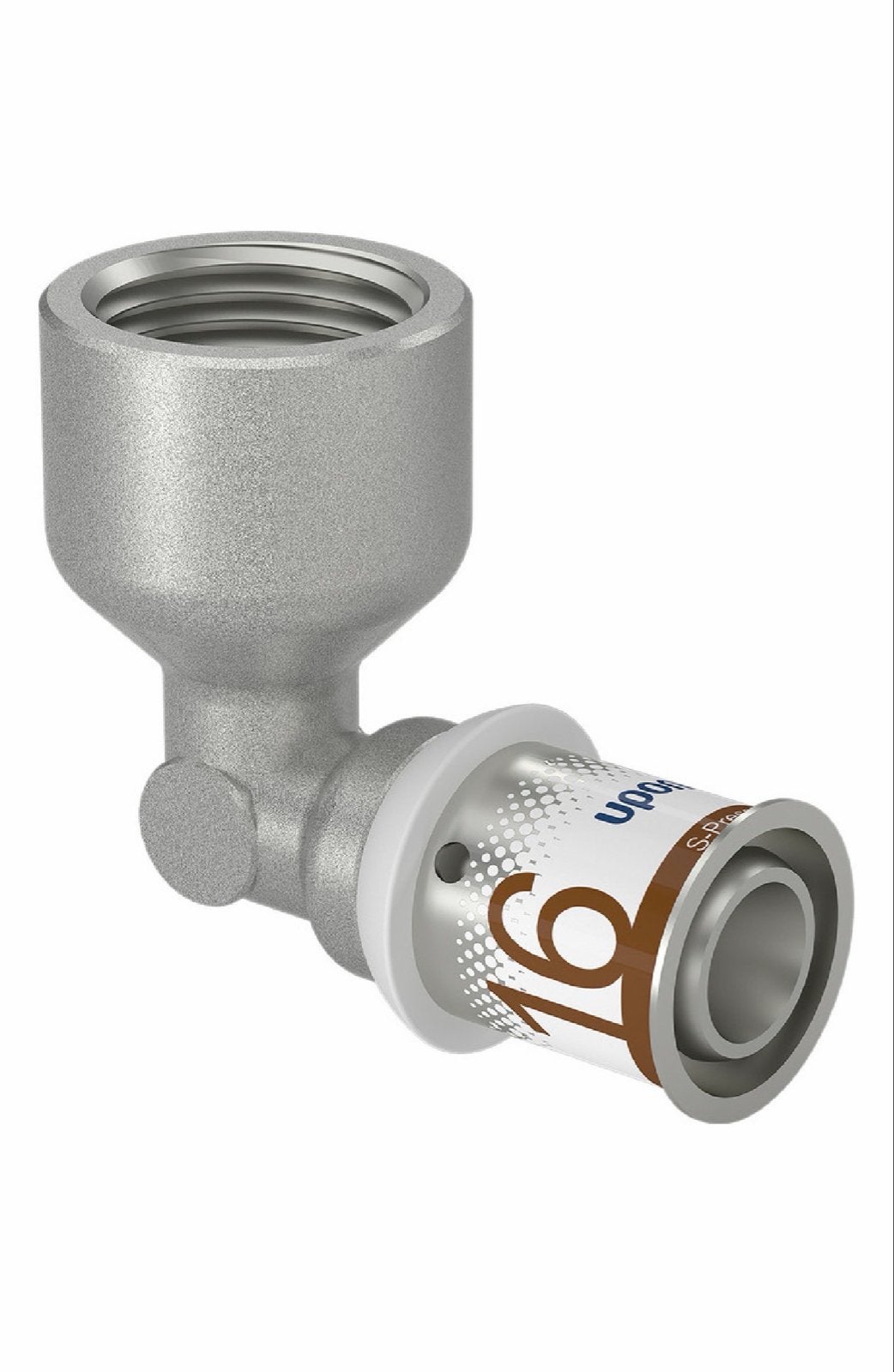 Uponor S-Press Knelkoppeling 16x1/2 knie bocht  - Nieuw, Ophalen of Verzenden, Nieuw