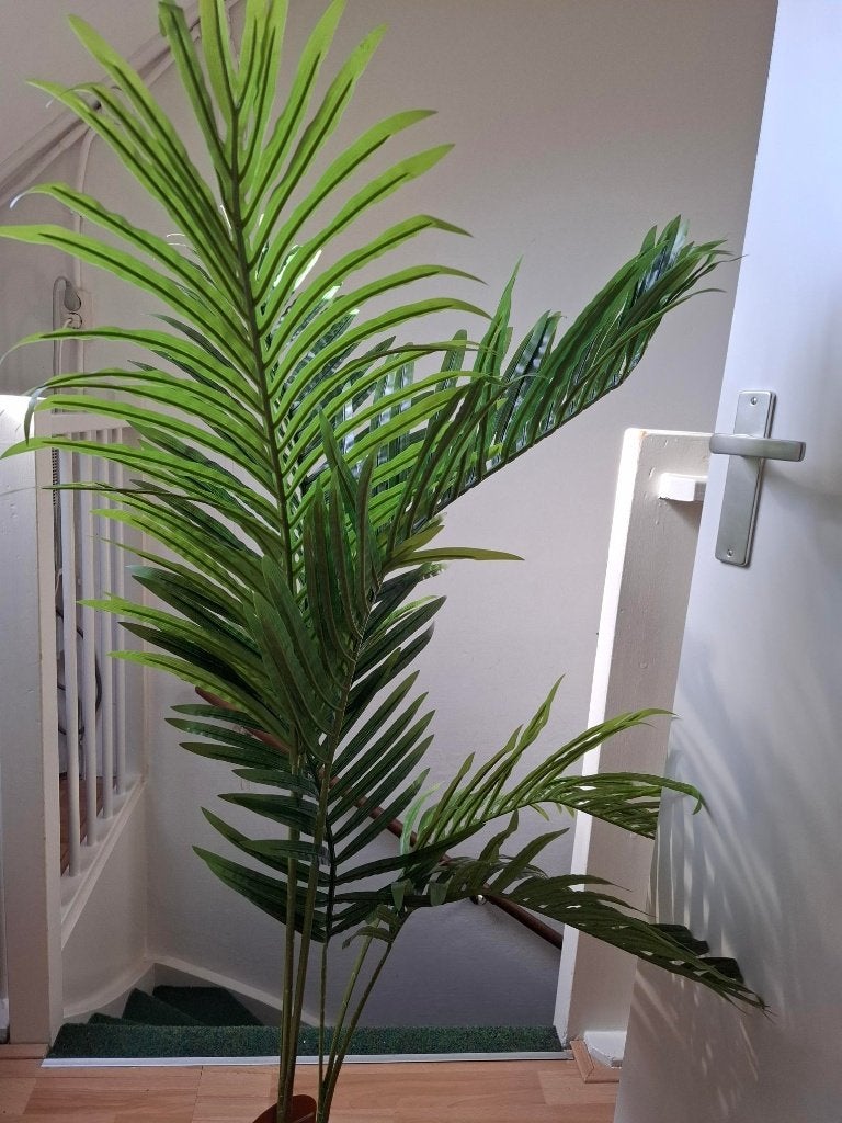 kunstplant Mooie kunst palmboom in pot kwaliteit . NIEUW, Groen, Onderhoudsvrij, Kunstplant, Nieuw