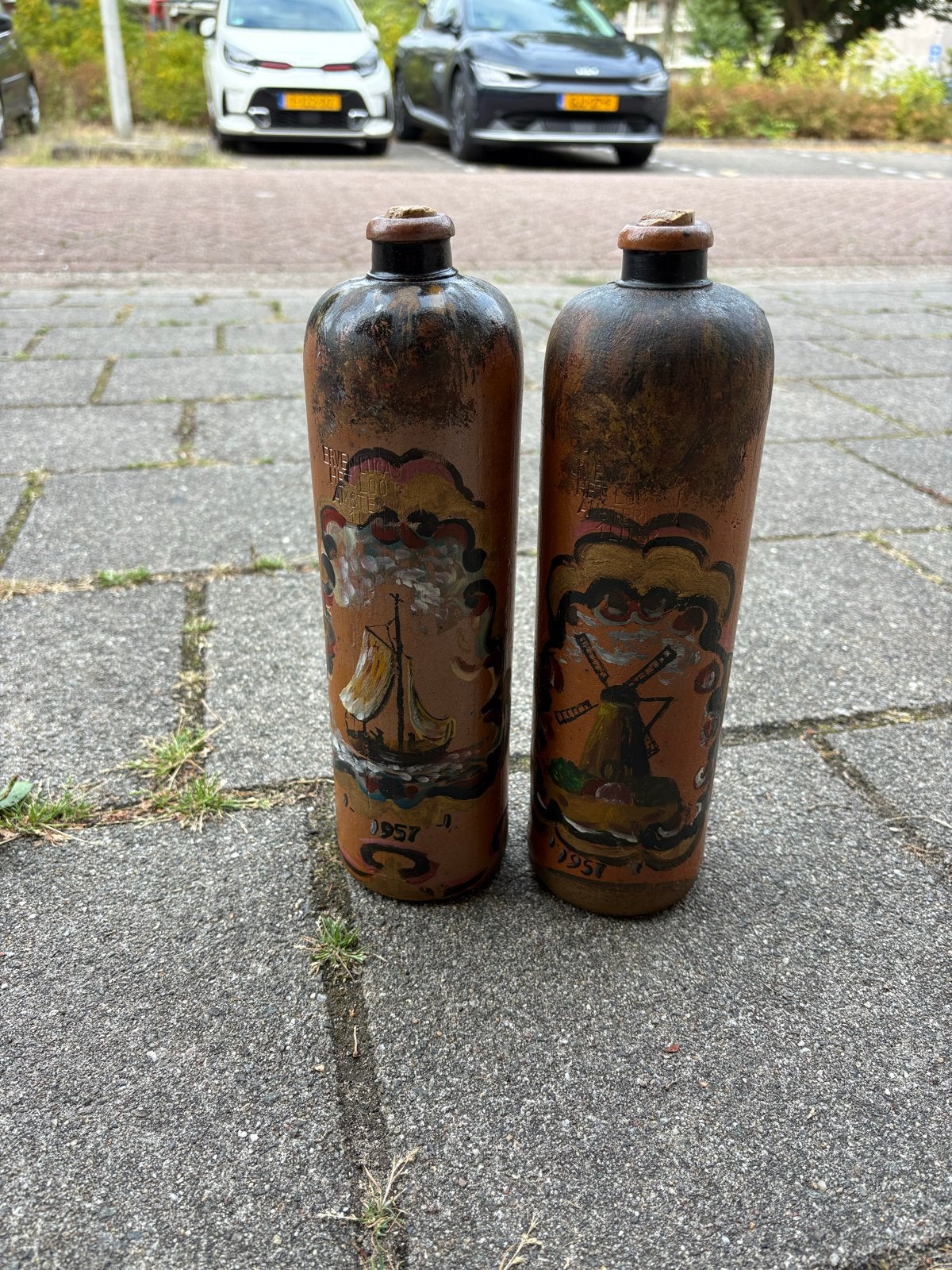 Decoratieve Kruiken 1957 - Hollands Tafereel, Ophalen of Verzenden