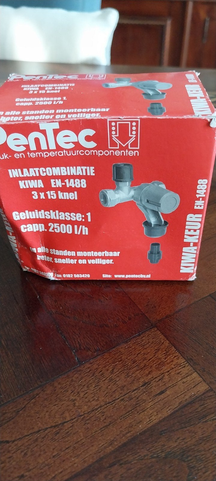 pentec inlaatcombinatie nieuw, Doe-het-zelf en Verbouw, Nieuw, Minder dan 3 jaar oud, Minder dan 20 liter, Boiler