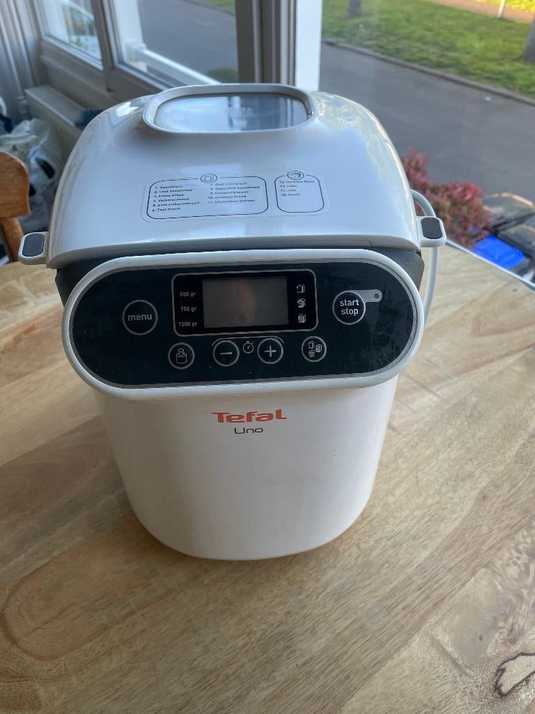 Tefal broodbak machine uno, Witgoed en Apparatuur, Broodbakmachines, Ophalen, Gebruikt