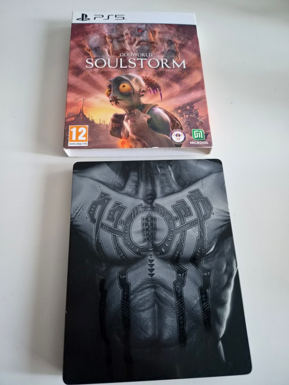 Oddworld Soulstorm Day One Edition PS5, Avontuur en Actie, 1 speler, Eén computer, Ophalen of Verzenden