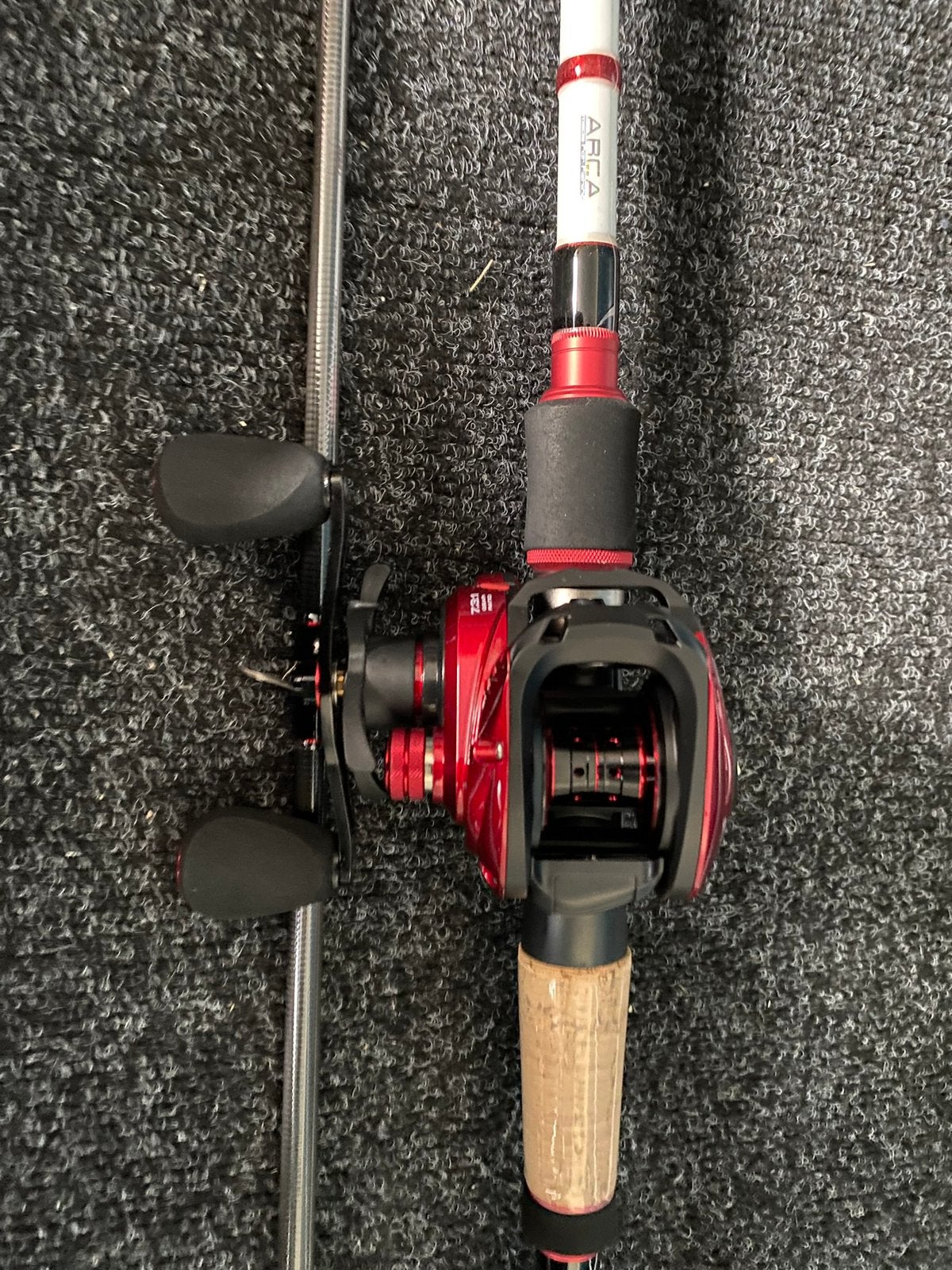 Heavy Baitcaster Combo 2,7 meter 0-120 gram incl lijn, Ophalen, Nieuw, H, Complete set
