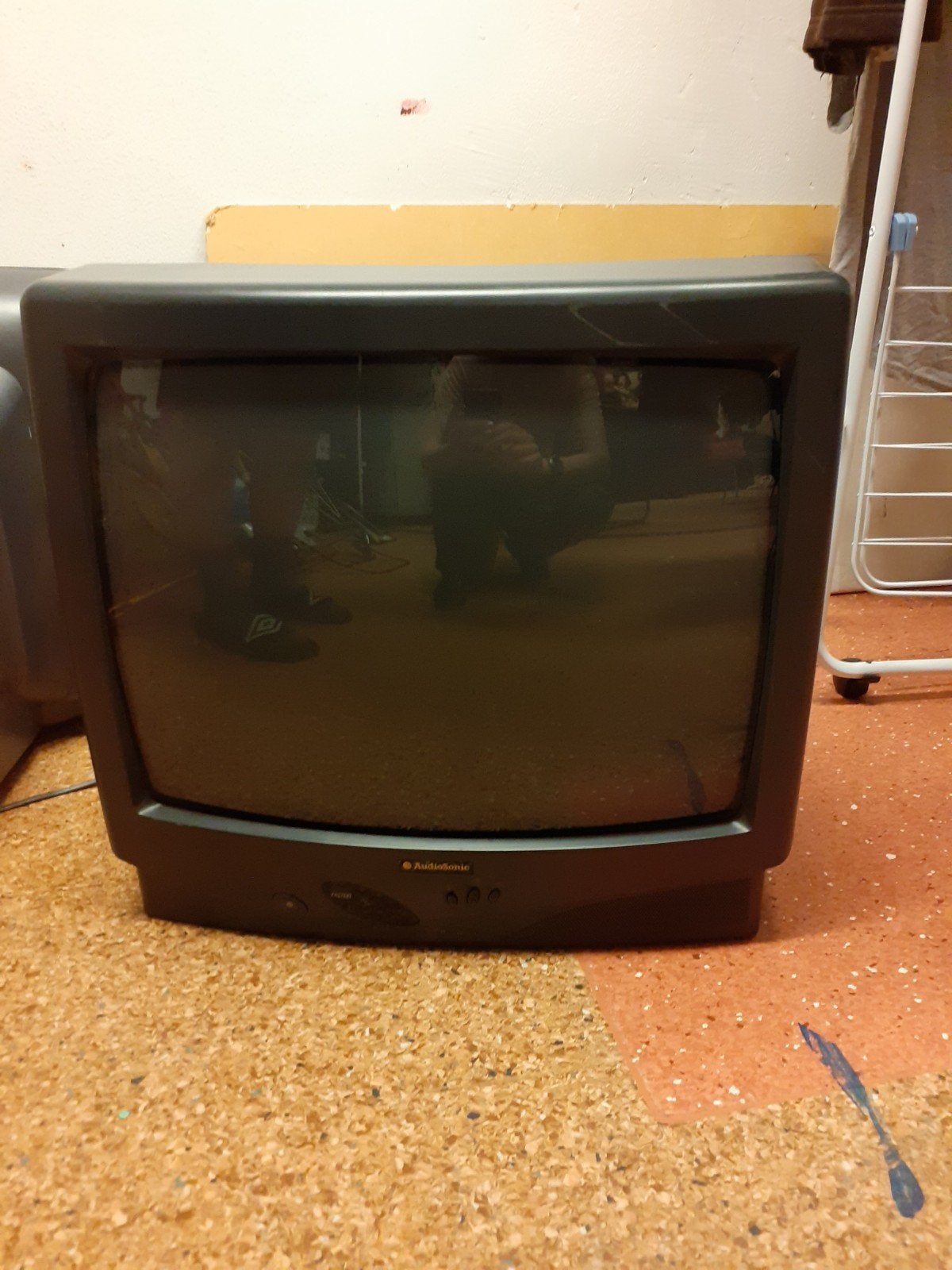 Vintage beeldbuis televisie CRT, Audio, Tv en Foto, Vintage Televisies, Ophalen, Gebruikt, Overige merken
