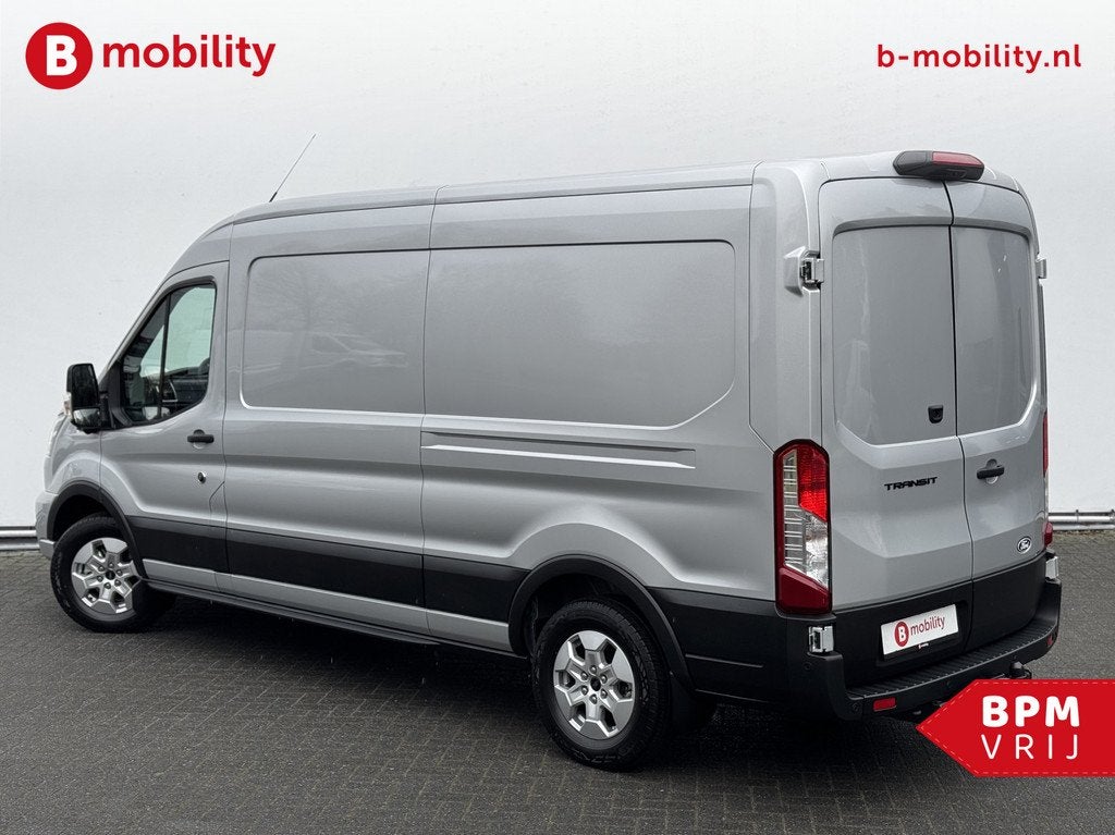 Ford Transit 350 2.0 TDCI 165PK L3H2 Limited Nieuw Type Auto, Stof, 4 cilinders, 2800 kg, Bedrijf