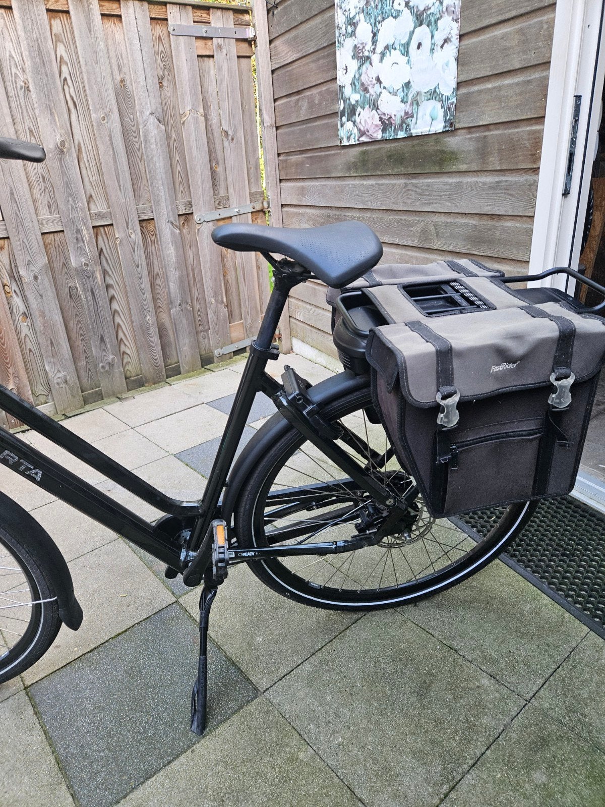 Sparta elektrische fiets met fietstassen, Sparta, Ophalen of Verzenden, Zo goed als nieuw, 51 tot 55 cm