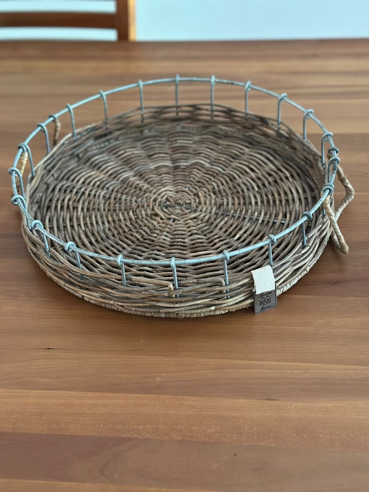 Rivièra Maison mandje - Landelijke stijl, Ophalen of Verzenden, Natuurlijk materiaal, Bruin, Landelijk