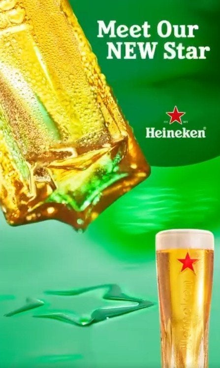 2 Heineken StarMark Pint (0,57 l) Glazen, Nieuw & Zeldzaam, Verzamelen, Ophalen of Verzenden, Nieuw, Glas of Glazen, Heineken