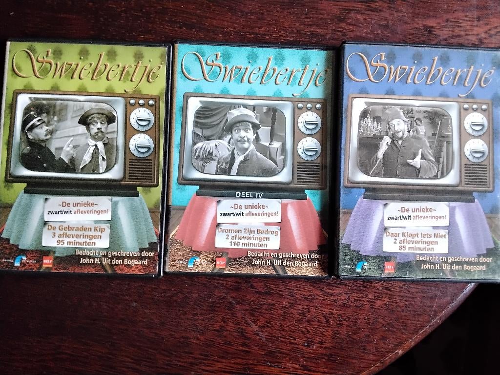 Swiebertje 3 dvds, origineel, Alle leeftijden, Boxset, Ophalen of Verzenden, Zo goed als nieuw