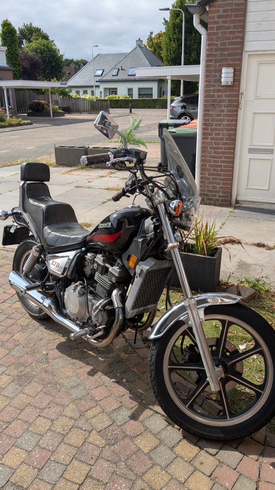 Kawasaki 450 LTD Chopper 1985, Motoren, 2 cilinders, Chopper, Gebruikt, Particulier