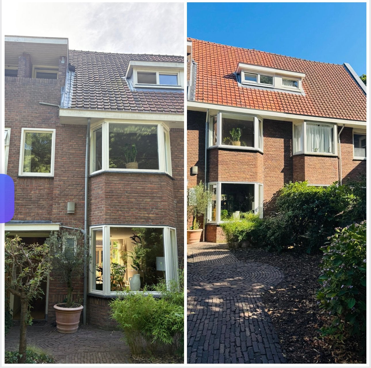 Dakpannen reinigen,impregneren gevelreiniging Zuid Holland, Pannen