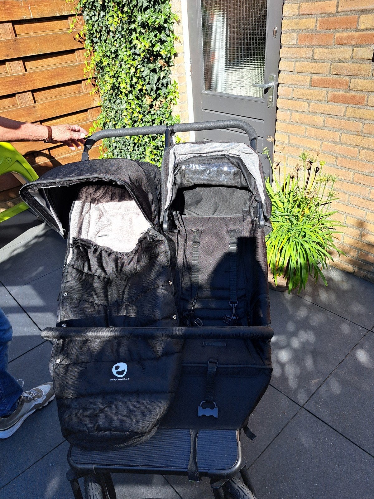 duowagen easy walker, Kinderen en Baby's, Gebruikt, Duowagen, Combiwagen, Ophalen